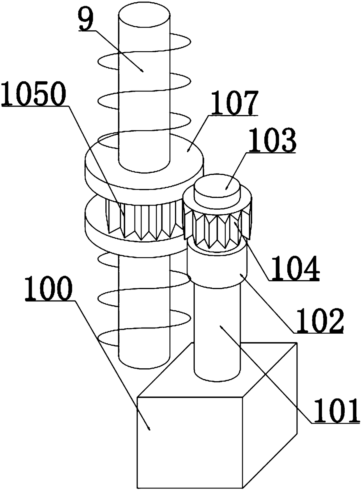 Antimony sulfide purification device