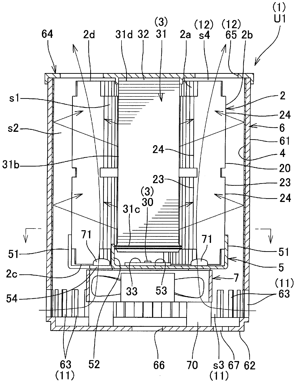 Photocatalytic device