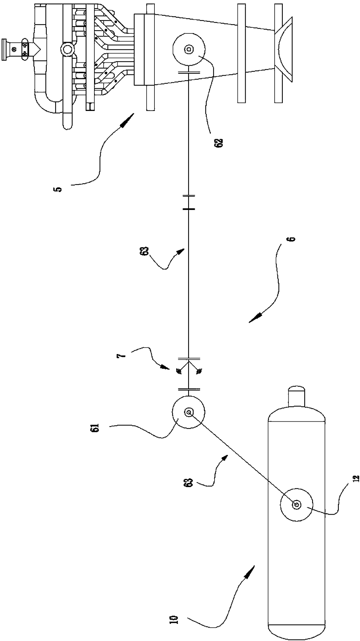 Equipment for carrying out impurity removing and evaporating on acetic acid in ketene dimer production