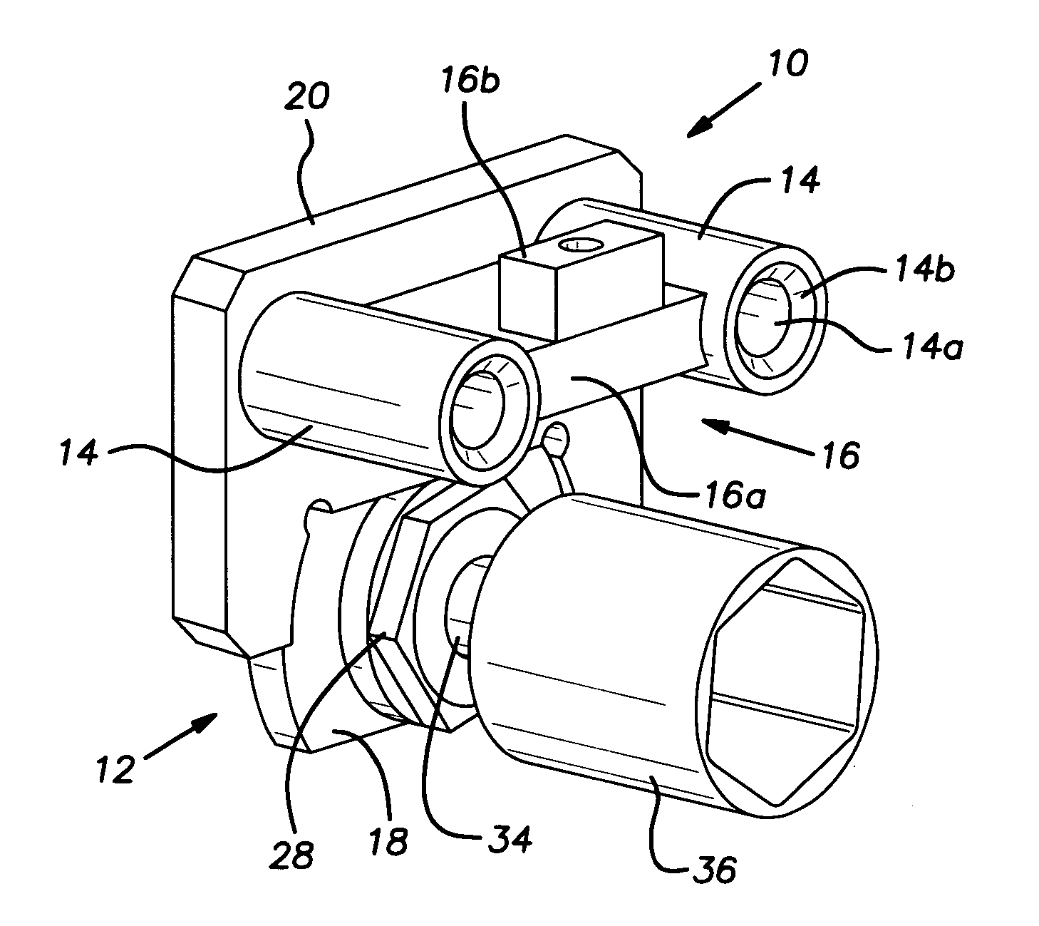 Torque reaction control jig