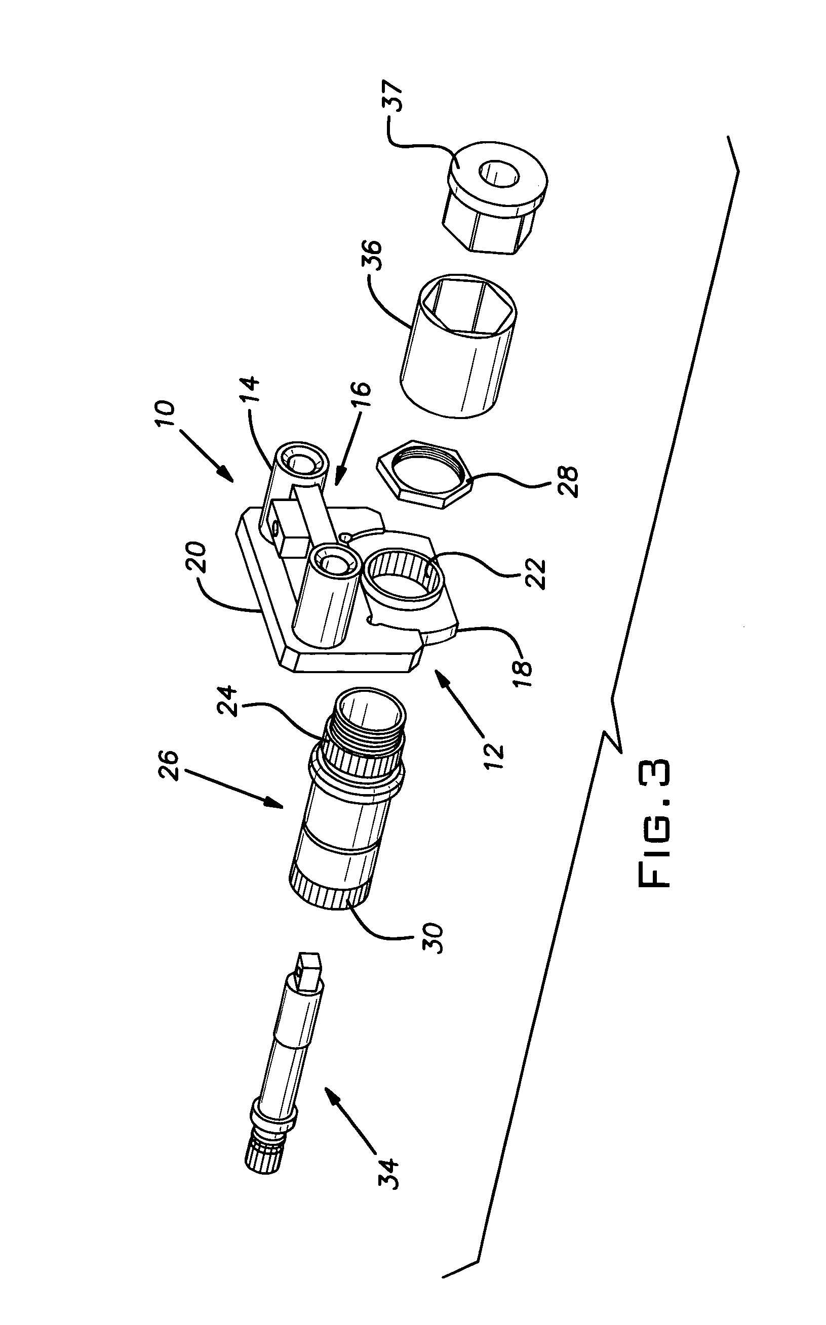 Torque reaction control jig