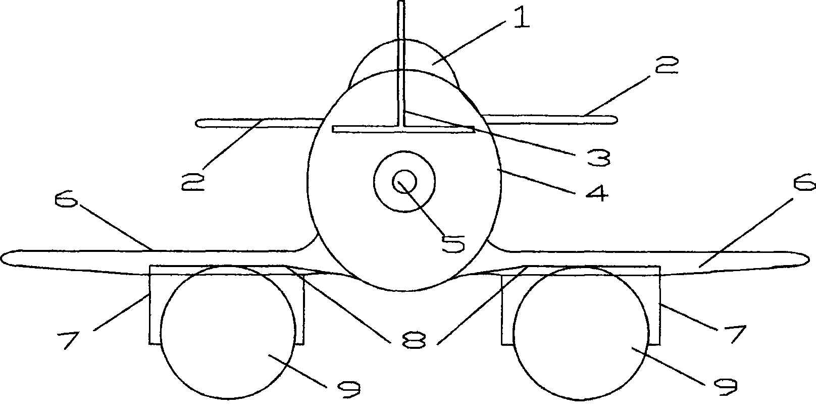 Amphibious air craft