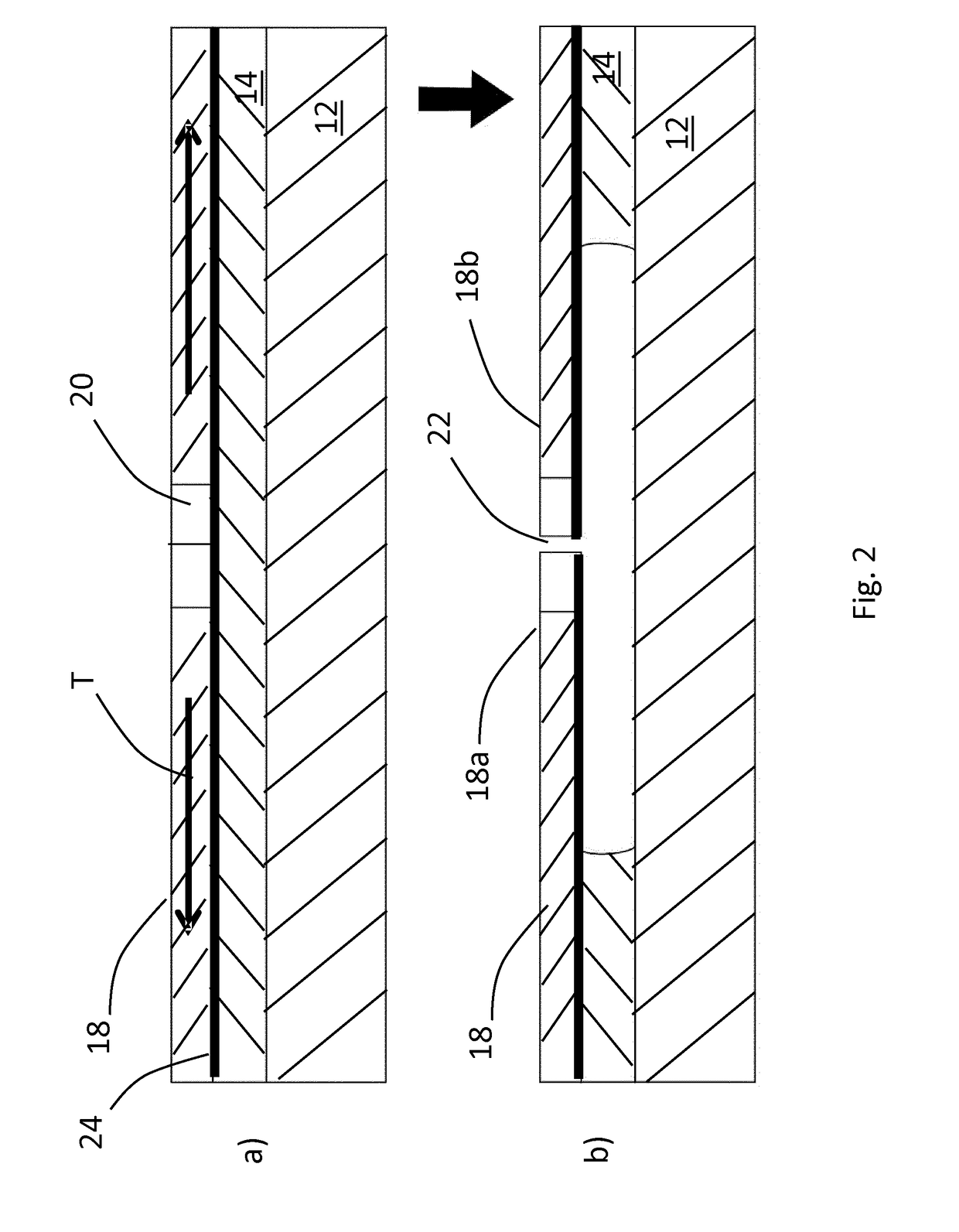Crack structures, tunneling junctions using crack structures and methods of making same