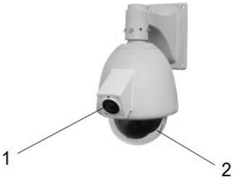 Calibration and linkage method of master-slave camera system based on rotation model