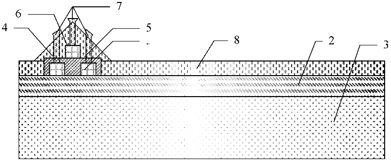 Method for manufacturing transparent silicon-based substrate with integrated circuit (IC) device