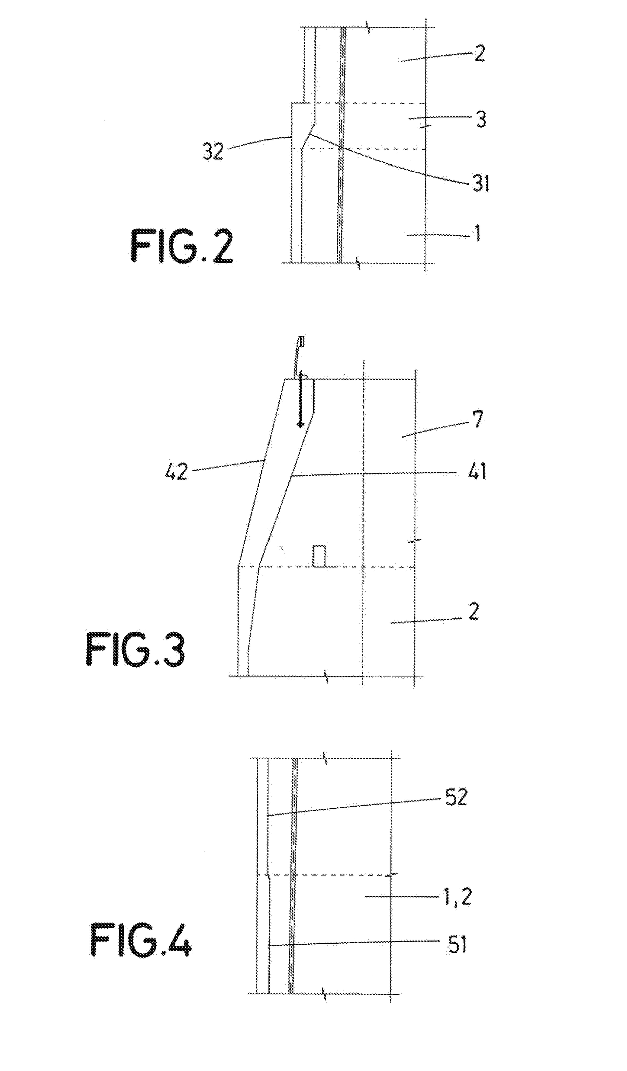 Concrete towers manufacturing method for wind turbines and concrete tower for wind turbine