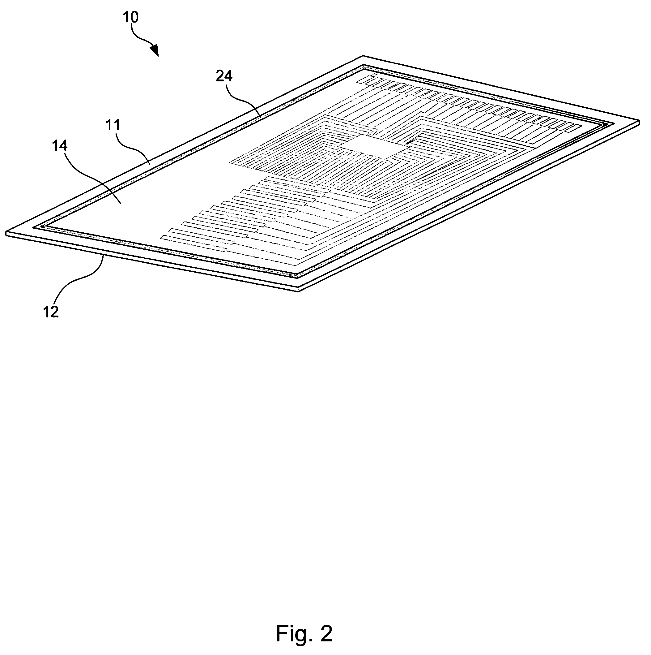 Apparatus and method for protecting fingerprint sensing circuitry from electrostatic discharge