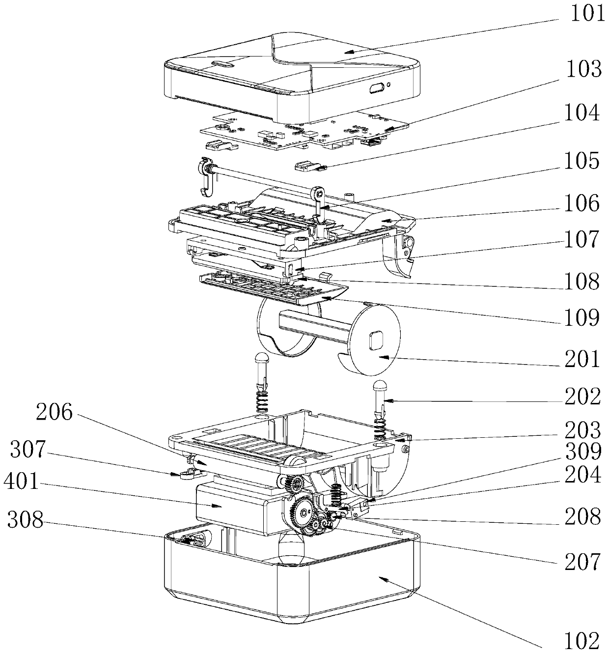 High-precision thermal printer