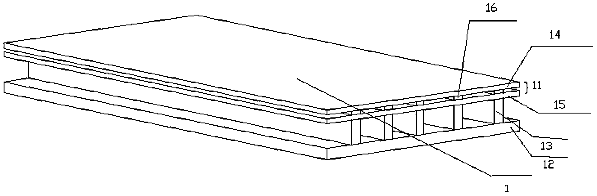 Step door pocket capable of cut and free of upper and lower grooves