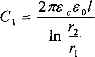 Ceramic dielectric sensor and preparation method thereof used for detecting relative volume concentration of methanol gasoline