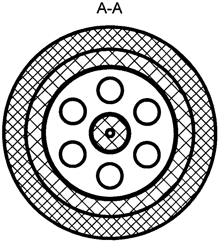 Ceramic dielectric sensor and preparation method thereof used for detecting relative volume concentration of methanol gasoline