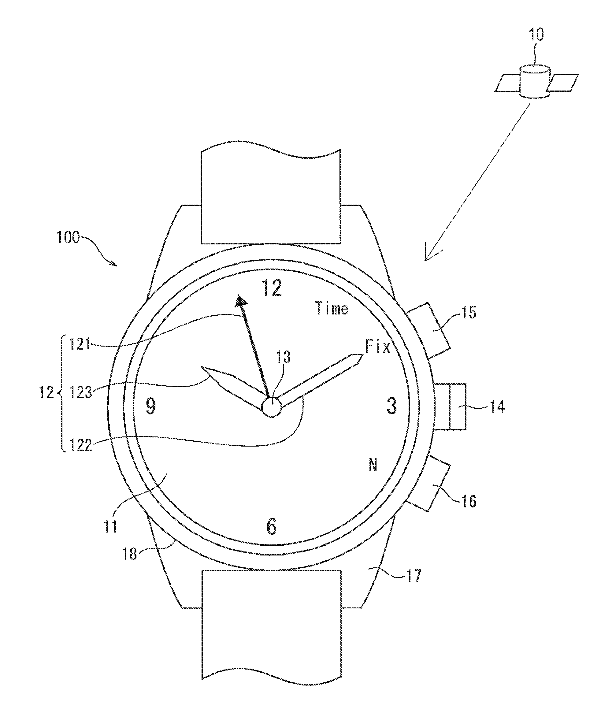 Time Adjustment Device, Timekeeping Device With A Time Adjustment Device, And Time Adjustment Method