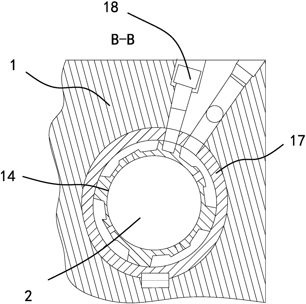 Spindle structure on precision grinder