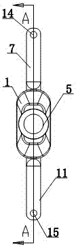 Direct paddle type stirrer for textile dyes