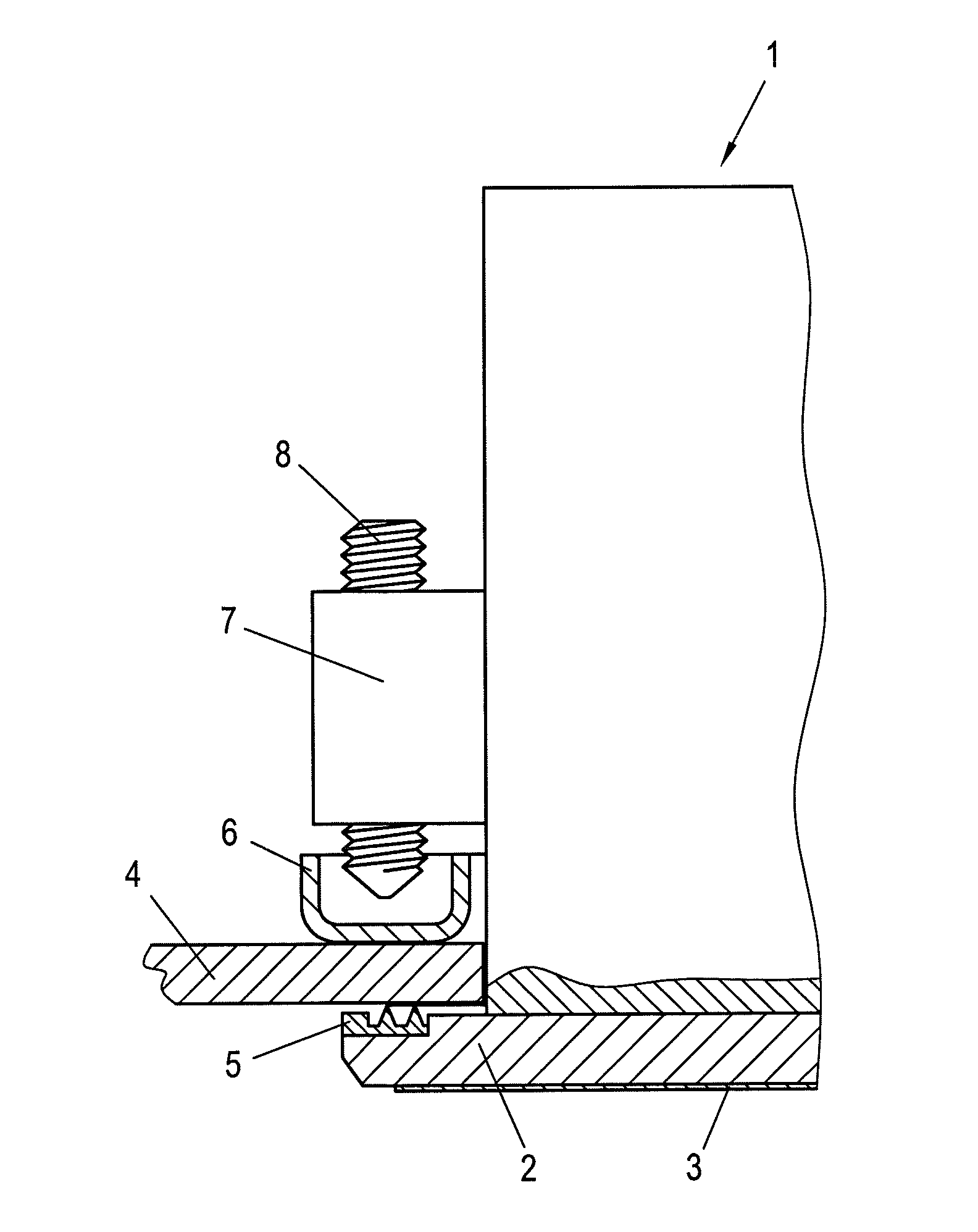 Hygiene-compliant display and control device