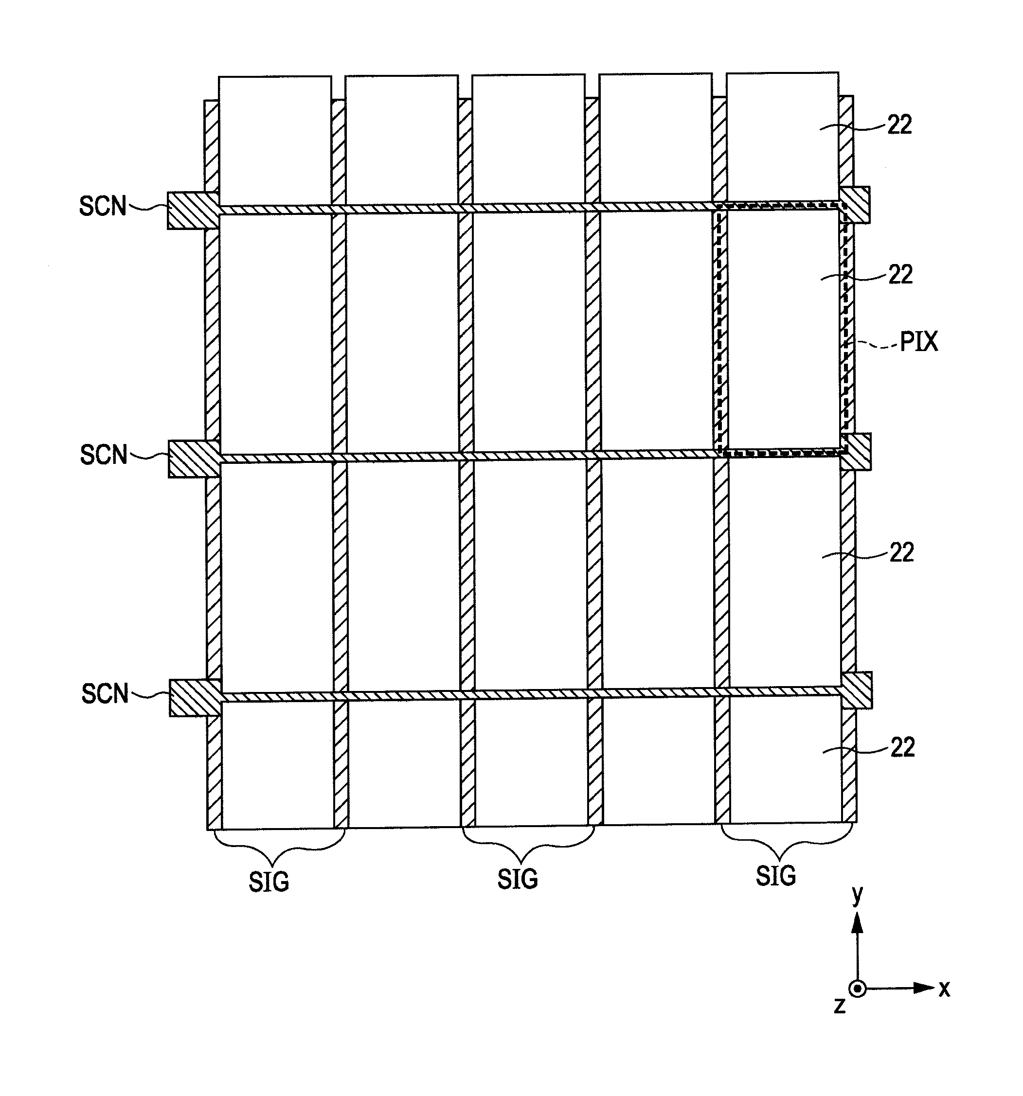 Touch detection device and display device having touch sensor function