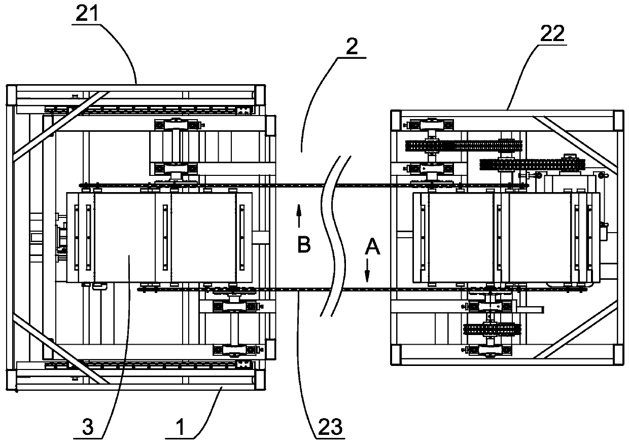 An intelligent three-dimensional cross express logistics sorting system