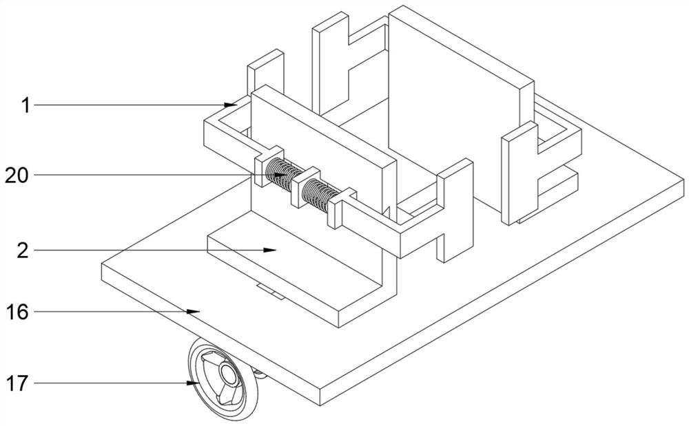 Fabricated building supporting seat