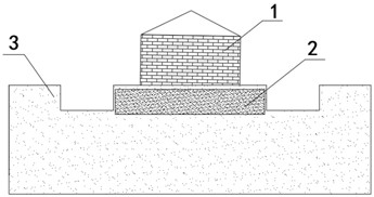 A method of horizontal foundation replacement combined with pile jacking and strengthening to rectify deflection