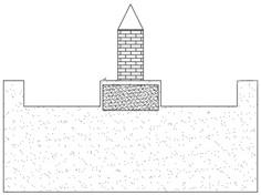 A method of horizontal foundation replacement combined with pile jacking and strengthening to rectify deflection