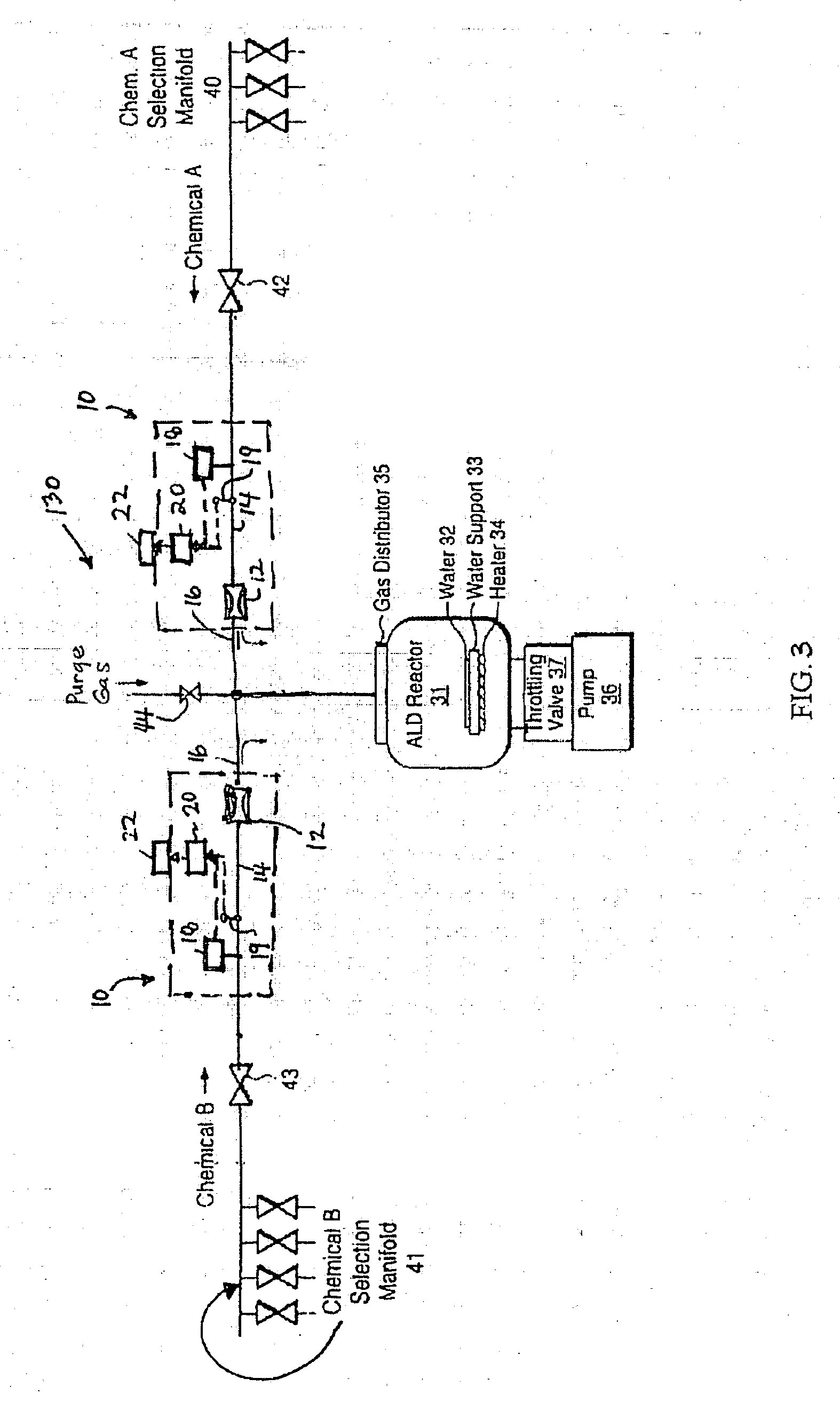 Pulsed mass flow measurement system and method