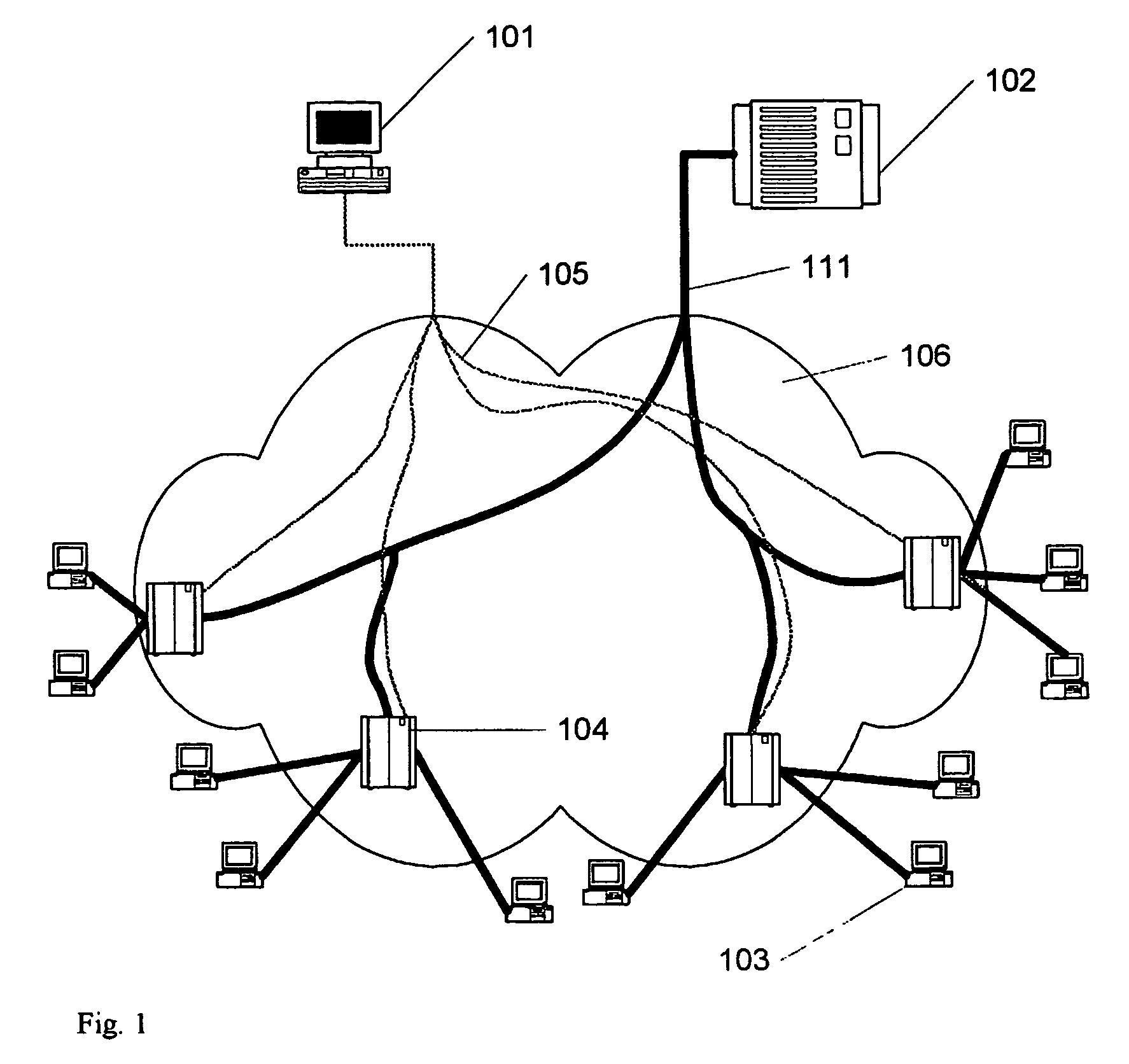 Method and device for audience monitoring on multicast capable networks