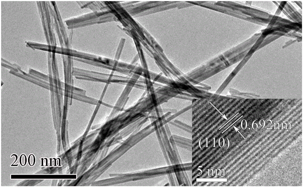 Manganous-manganic oxide/ cerium oxide composite nanotube, nanotube self-assembled film, and preparation method and application thereof