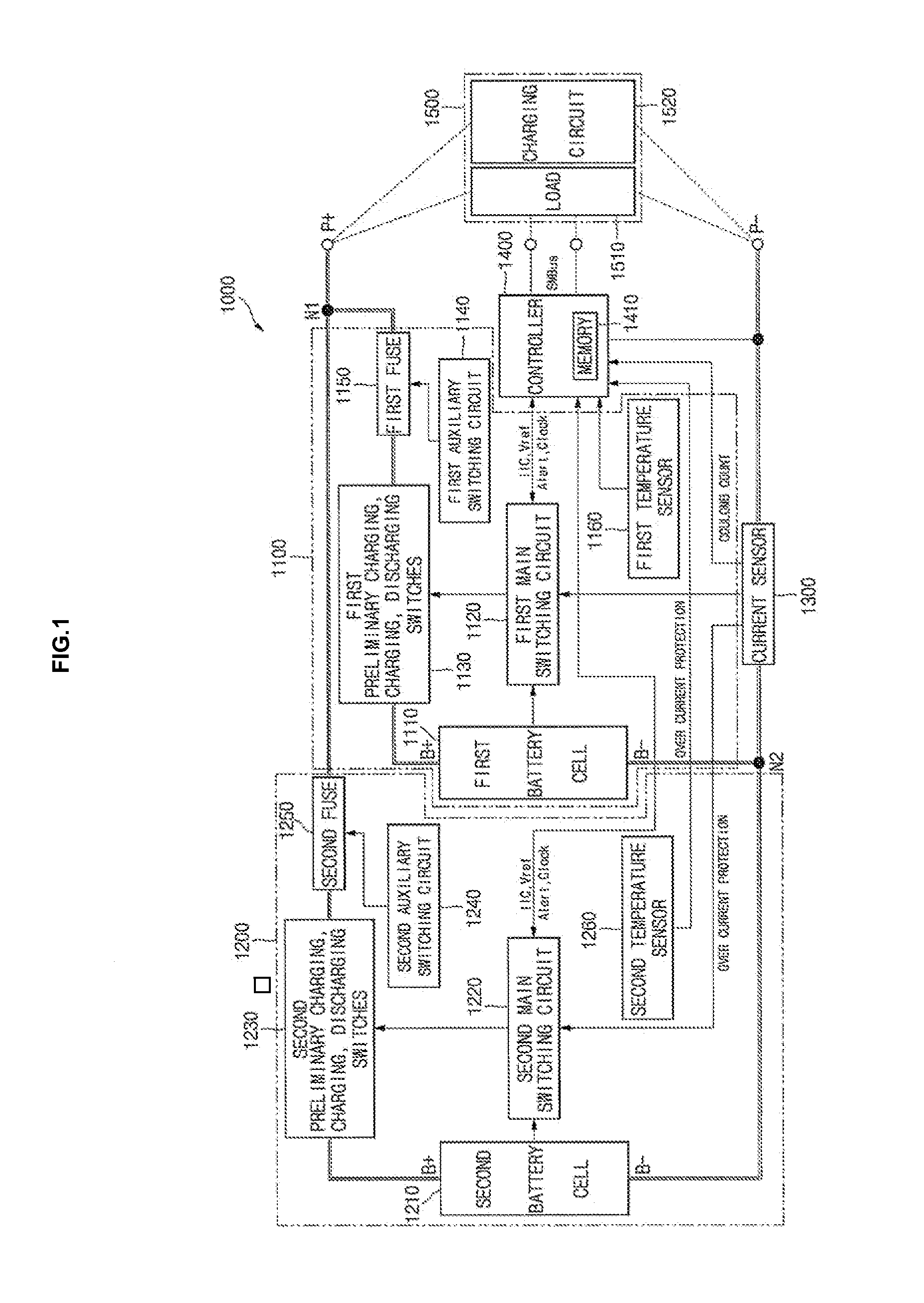 Hybrid battery pack and methods of charging and discharging the same