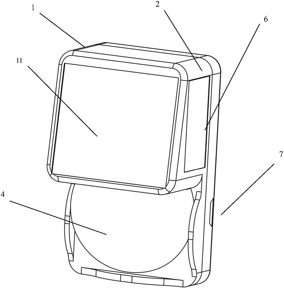 Maintenance-free infrared detector