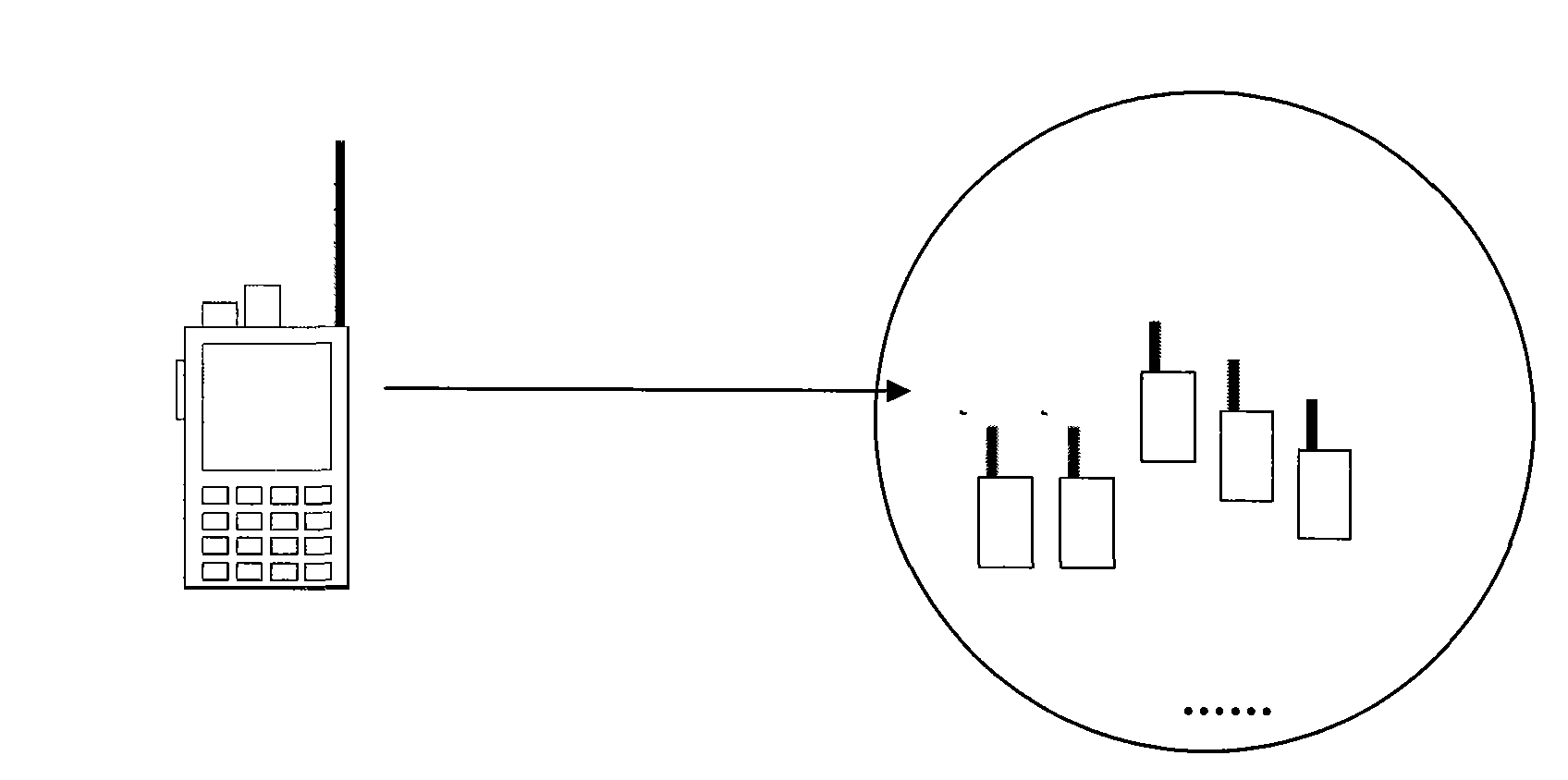 Method for realizing conference call and dynamic grouping based on a walkie-talkie