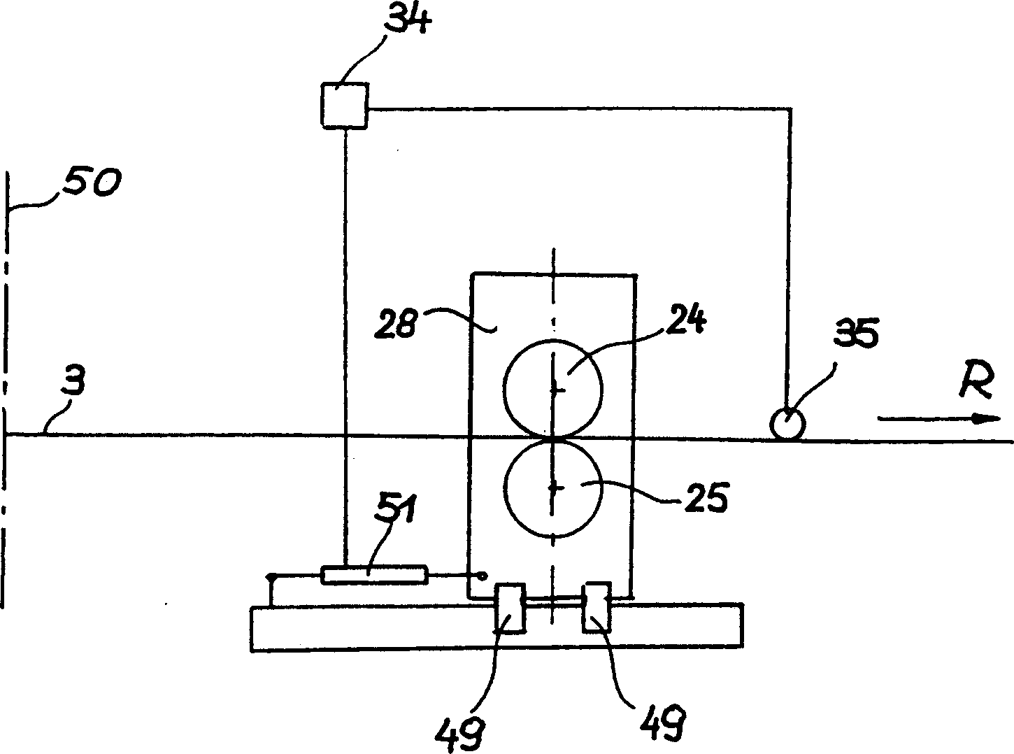Method and equipment for continuous production of rolled metal plate from molten metal