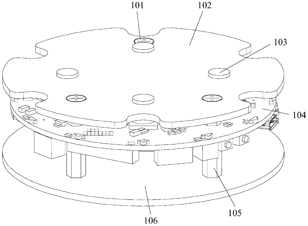 Protective packaging tool for development board and packaging product of development board