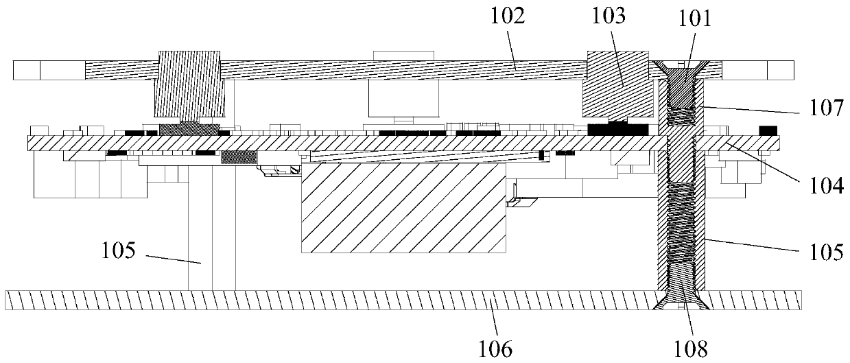 Protective packaging tool for development board and packaging product of development board