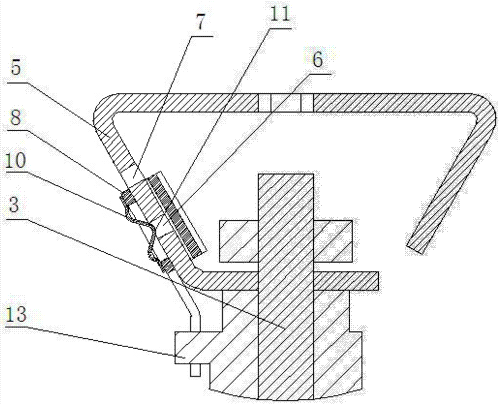 Self-locking type ball valve device