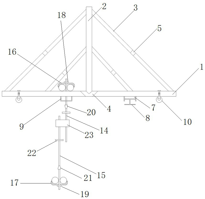 Shear wall formwork opposite-pull connecting pieces and formwork reinforcing structure thereof