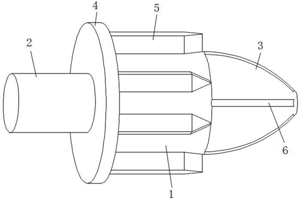 Brush roll connecting piece and milling device thereof