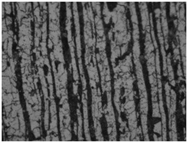 Method for improving banded structure of hot-formed steel plate