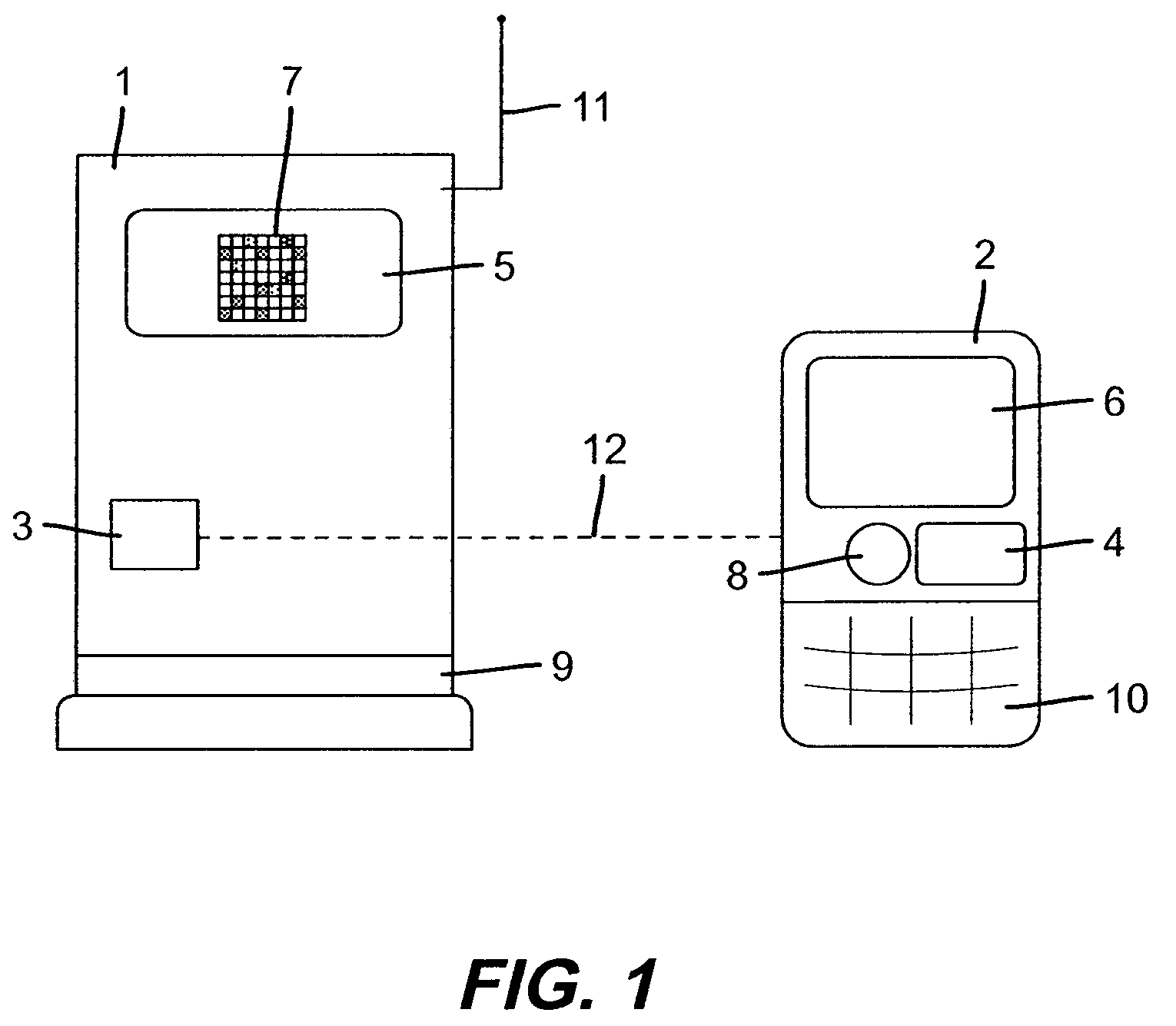 Process and system for automatically updating data recorded in a radio frequency identifier