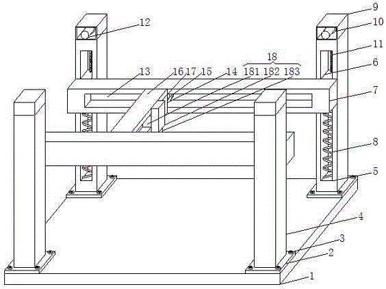 Planing machine with three-dimensional space moving function
