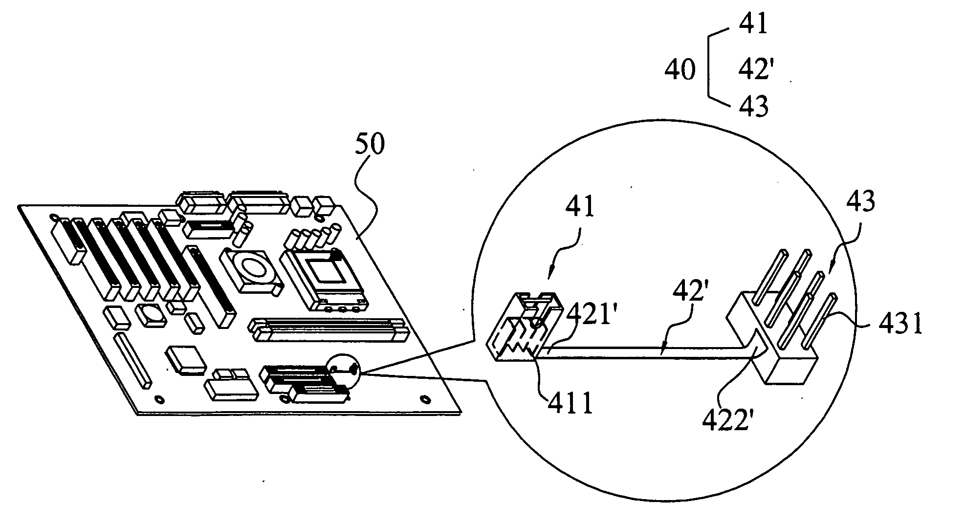 Jumper device and jumper assembly
