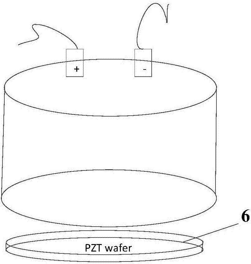 Automatic waveguide signal acquisition device for intelligent pressure vessel