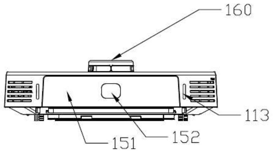 Floor sweeping robot and cleaning system with same