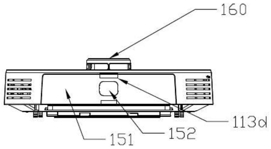 Floor sweeping robot and cleaning system with same