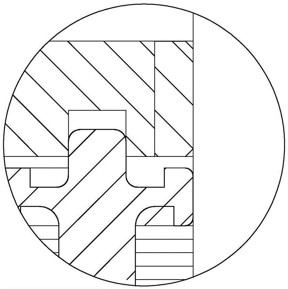 Assembly structure of induction magnetic ring and shaft of motor rotor