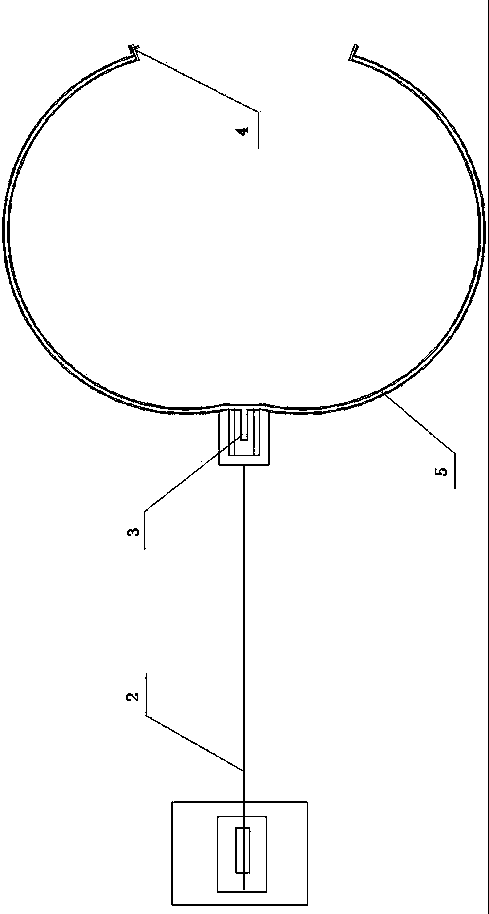 Nozzle slag line erosion resistant device and method for protecting pouring by using same