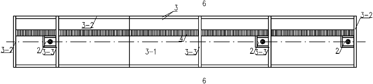 Water level fluctuation area slope mooring bollard protection structure and construction method thereof