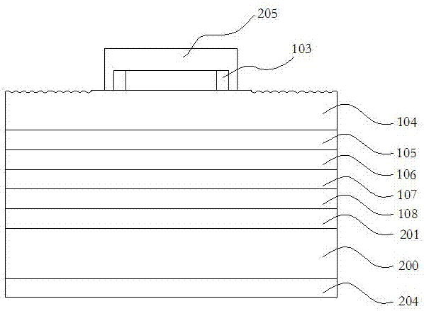 Full coverage type one-time smooth electrode light emitting diode and manufacturing method thereof