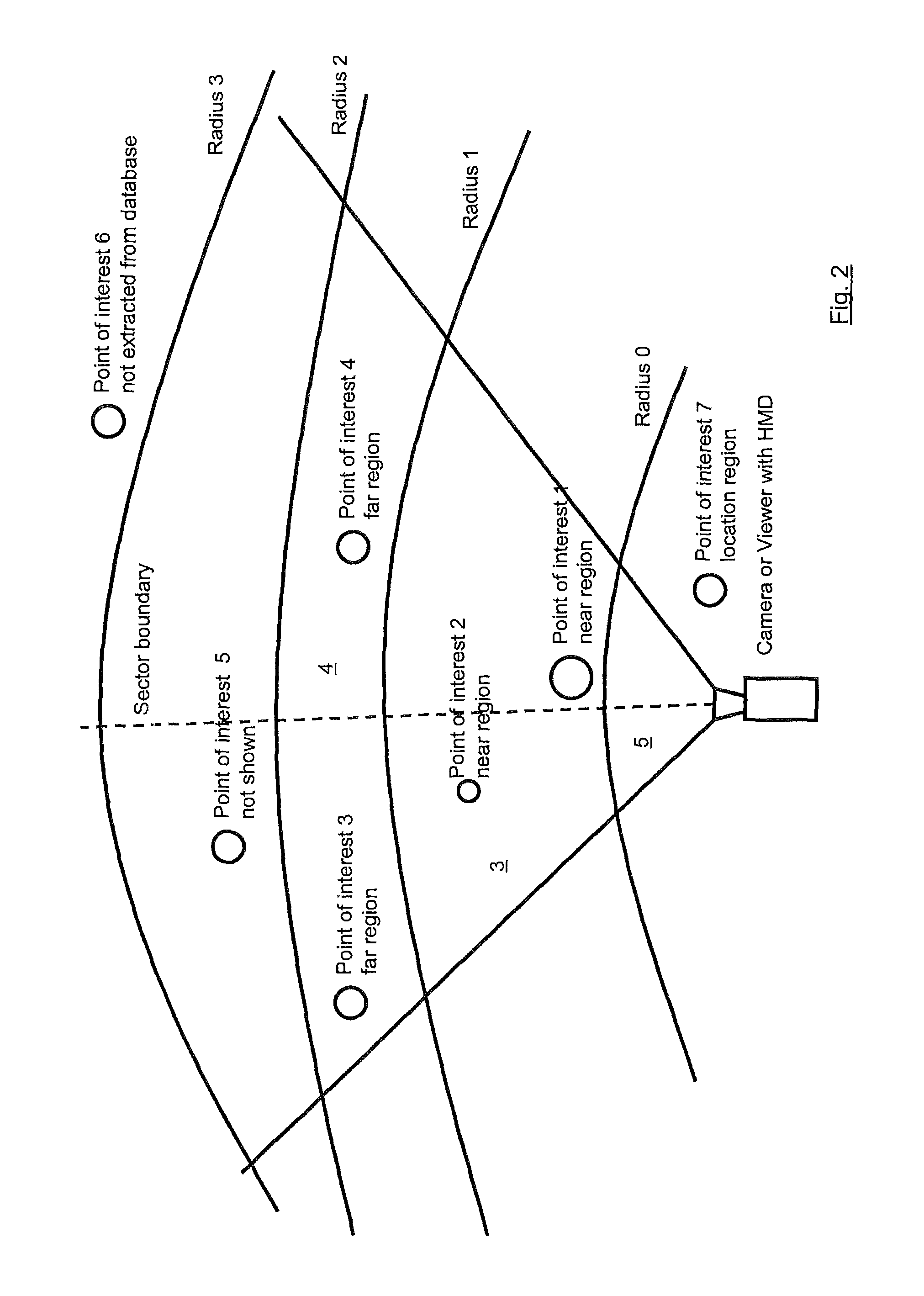 Method for representing virtual information in a real environment