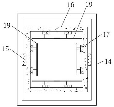 Automatic stacking device of lithium battery modules for new energy vehicle