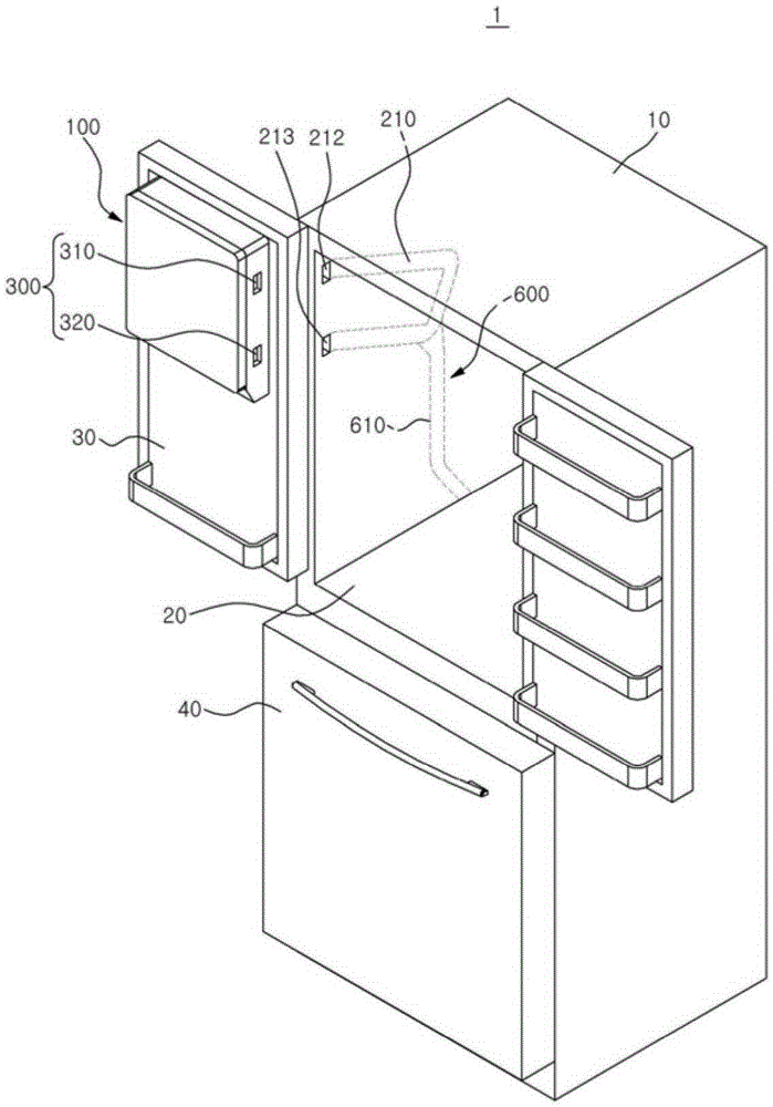 Ice making system and method for a refrigerator